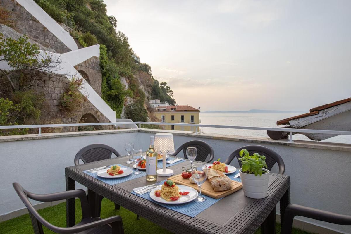 Sorrentovibes - Seaview Home On The Beach & Amazing Views Terrace Exteriér fotografie