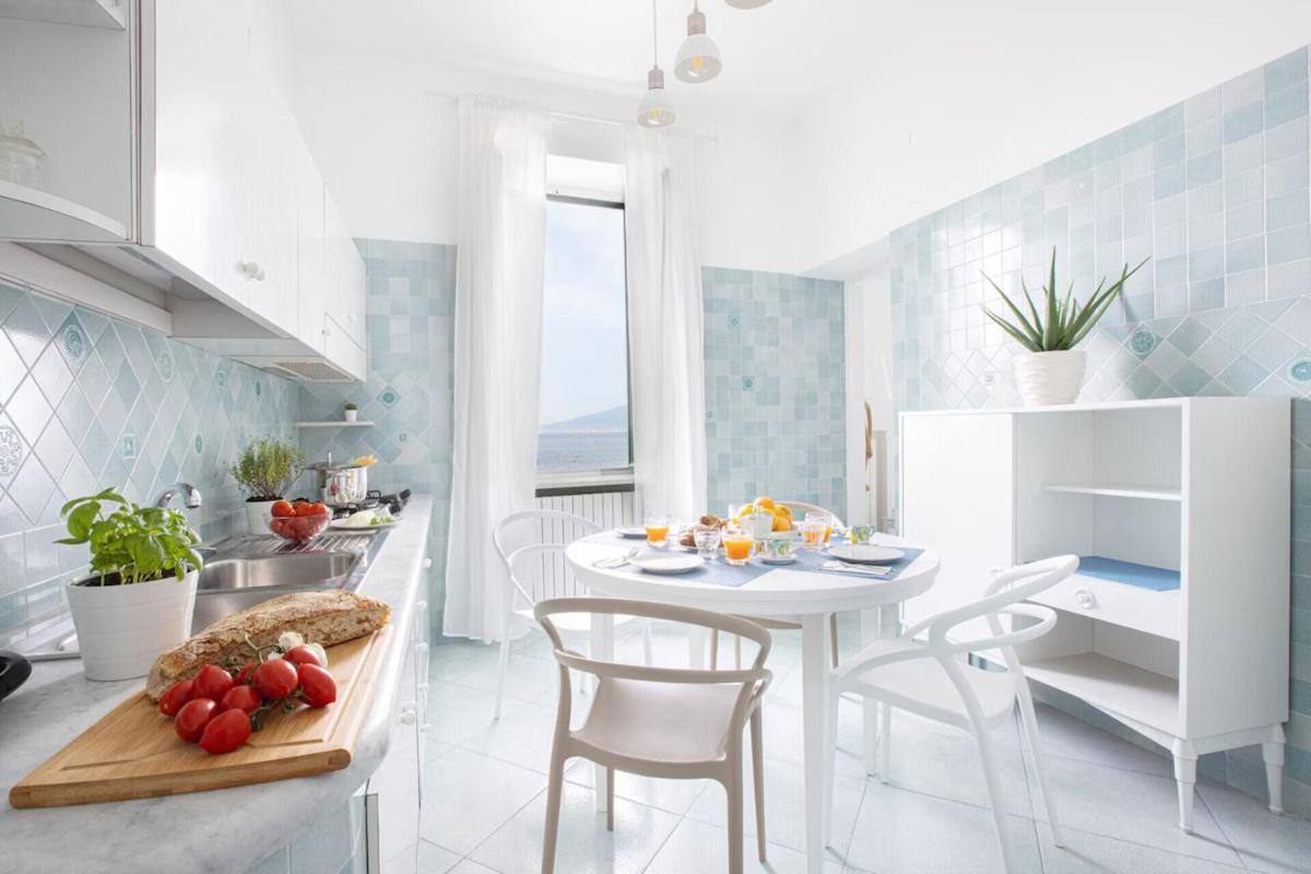 Sorrentovibes - Seaview Home On The Beach & Amazing Views Terrace Exteriér fotografie
